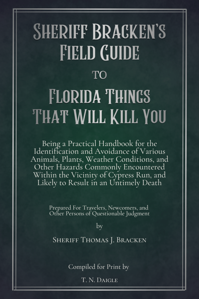Cover of Sheriff Bracken’s Field Guide by T. N. Daigle