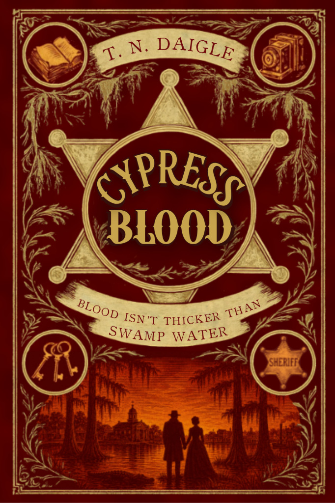 Cover of Cypress Blood by T. N. Daigle