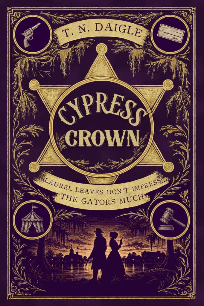 Cover of Cypress Crown by T. N. Daigle